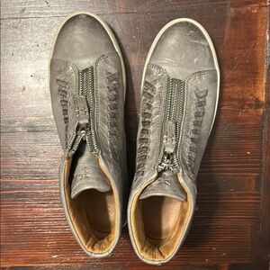 FRYE Leather High-Top Sneakers